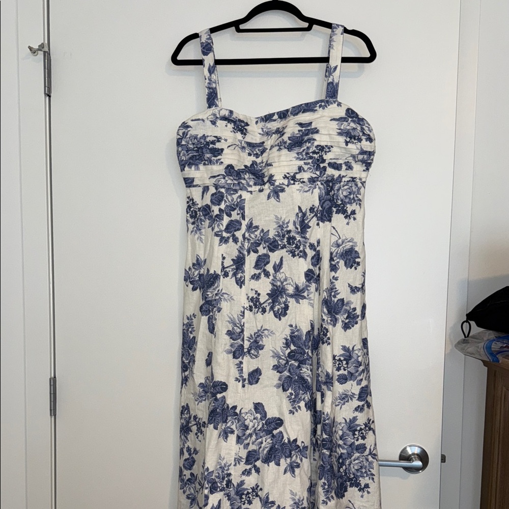Abercrombie & Fitch Blue Floral Maxi Dress